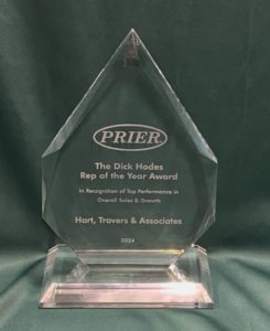 Prier Rep of the Year! (Again)